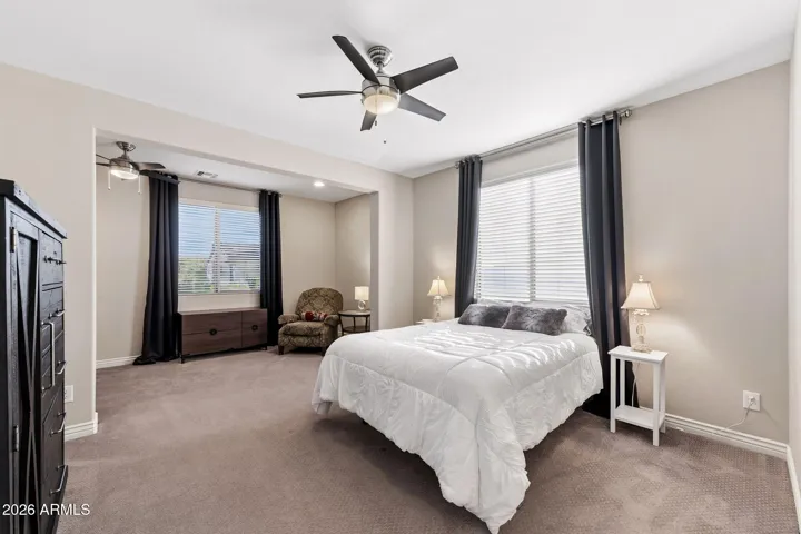 Upstairs extended bedroom