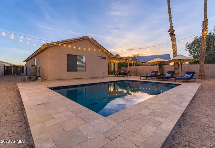 Pool Virtually Staged