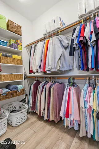 Primary Walk In Closet