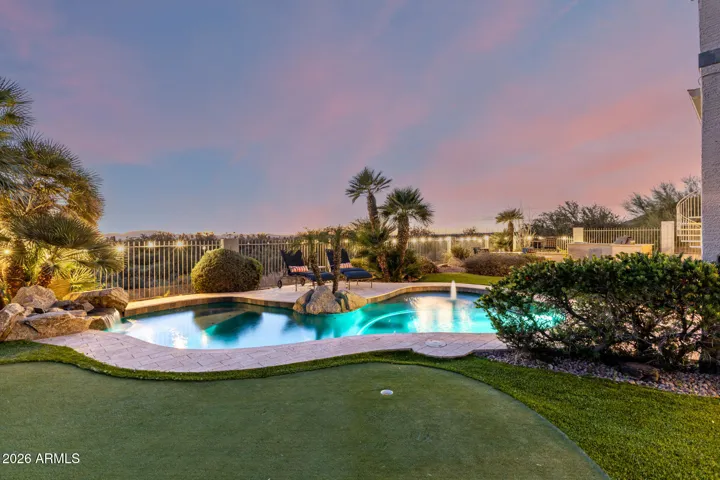 twilight pool