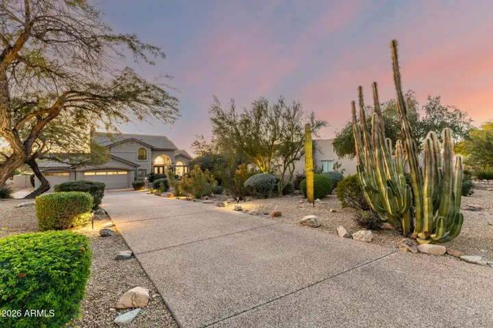 twilight front/driveway