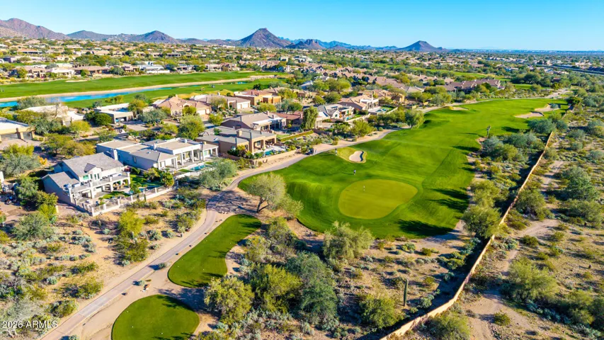 home sits off of 3rd Tee box/near second green