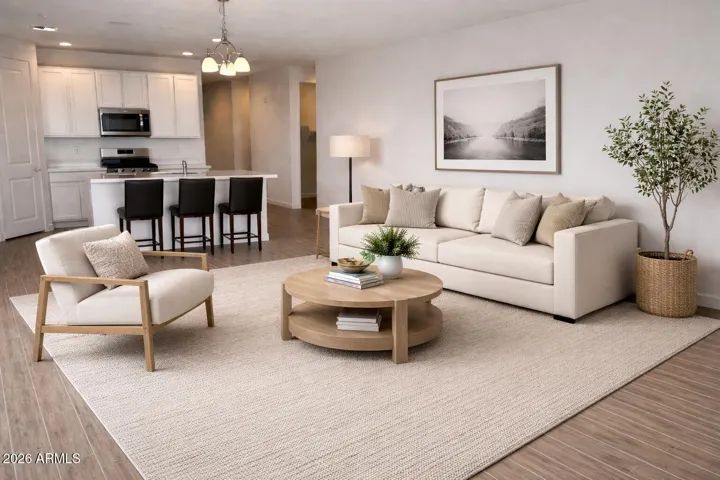 Nice wide open floor plan