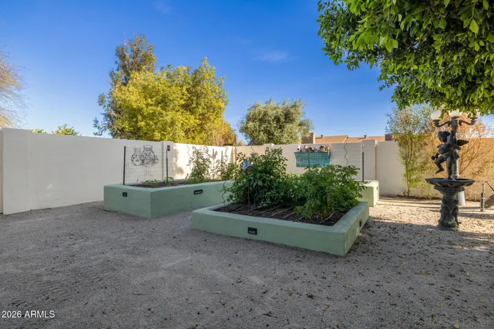 garden area