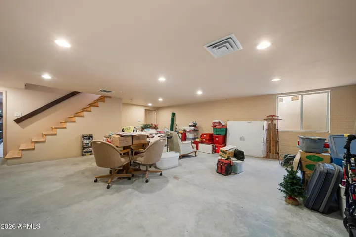 Basement options: craft room, man cave, playroom, theater room, etc.