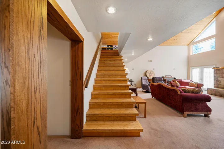 Stairway to loft