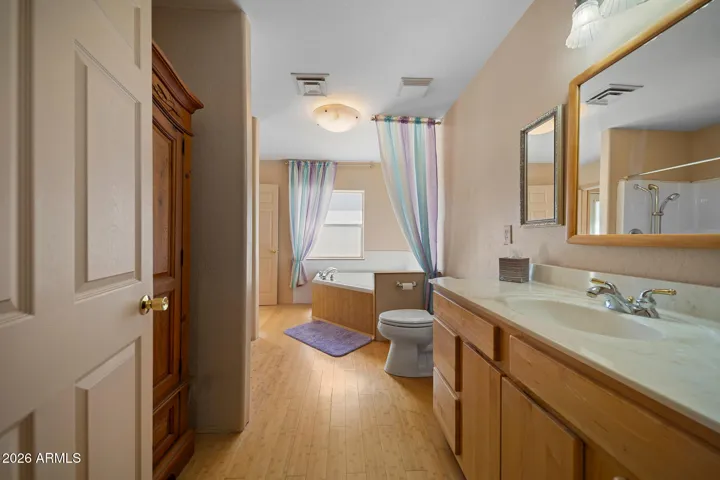 Large master bathroom