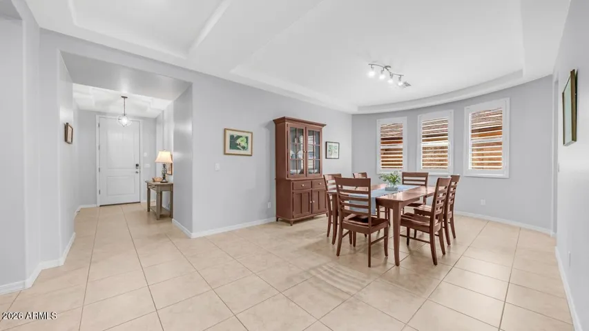 Flex space - perfect for a formal dining room or pool table.