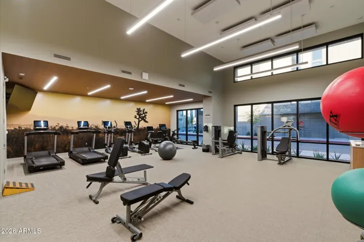 Full gym in the community.