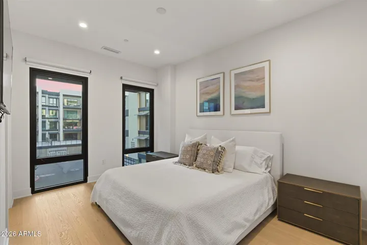 Generous Guest suite with en-suite and great light.