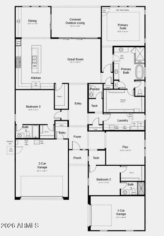 Additional Highlights Include: Gourmet kitchen, multi-slide door at great room, garage service door, 8' double gate in place of standard, and upgraded front yard landscaping.