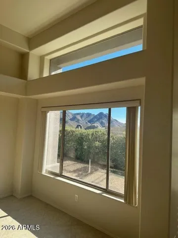 The windows in the dining and living room areas make you feel like you are surrounded by beautiful desert landscape with Mountain views to the West.