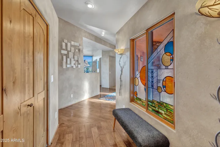 Hallway to Primary and Guest Suite