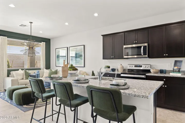 Photos of former model home to show layout-options will vary