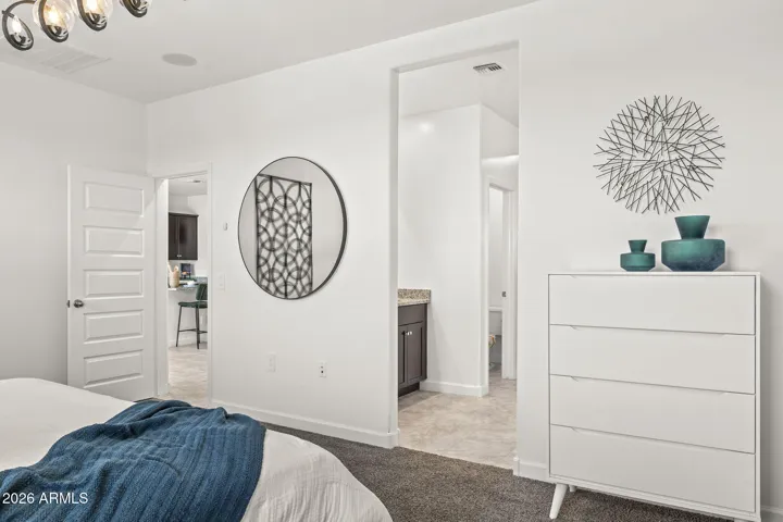Photos of former model home to show layout-options will vary