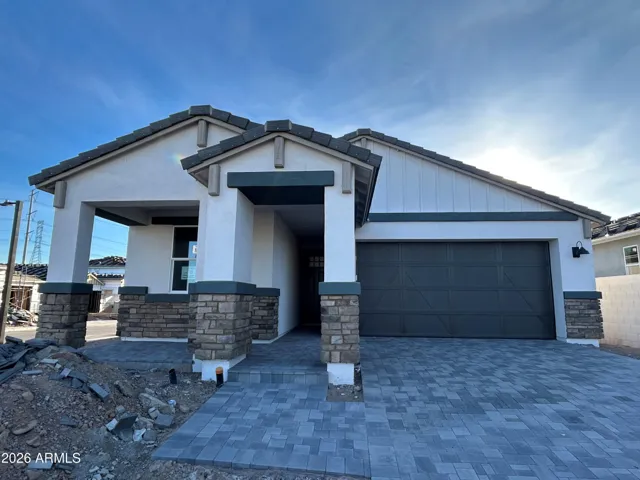 Exterior photo of actual home-under construction!