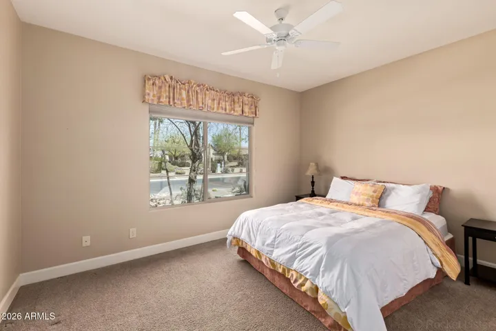 Guest Bedroom at the Front of the Home