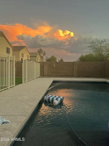 Gorgeous sunset swims await you in your new pool just put in in