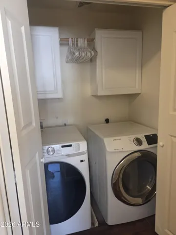 Upstairs laundry