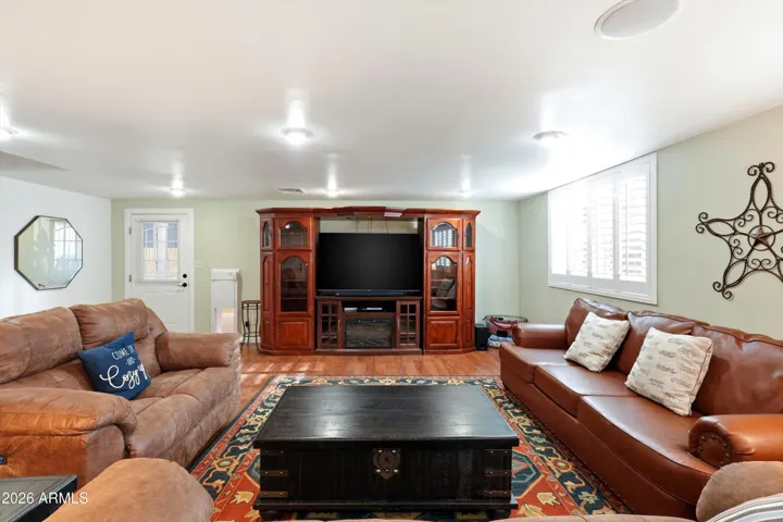Large Family Room w/Exit To Private Fenced Yard