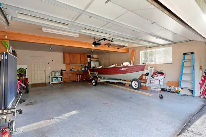 Enclosed Garage
