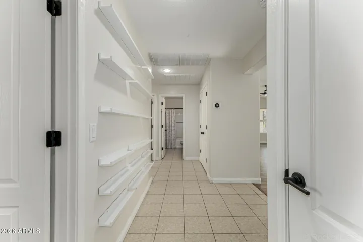Hallway from garage