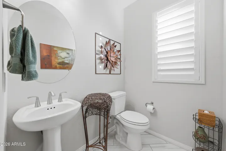 Half bath for guests