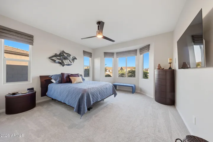 Second bedroom with water views and en-suite