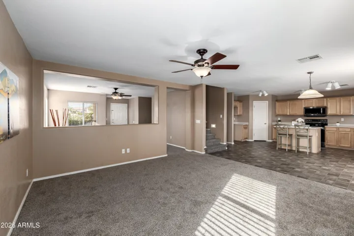 Family Room to Kitchen