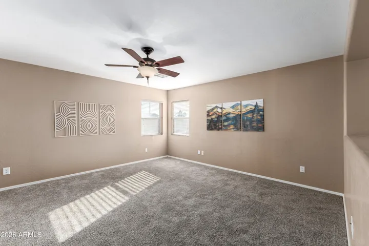Large Family Room opens to Living Room