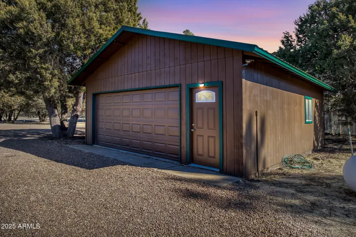 Oversized Two Car Detached Garage