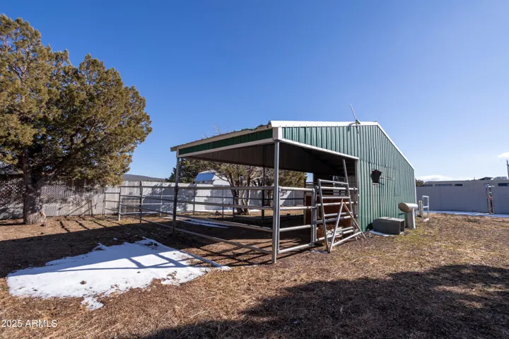 Two Horse Stall Stable w/Individual Turnout Areas