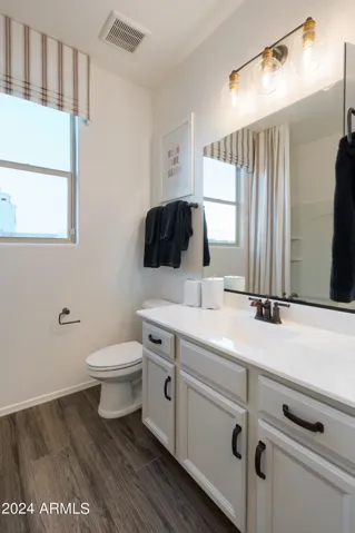 Photos are of the model home
