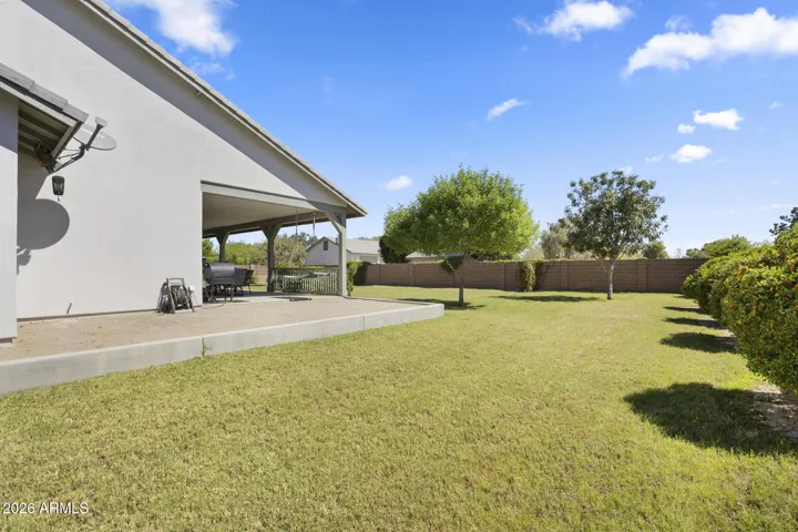 side yard (south)