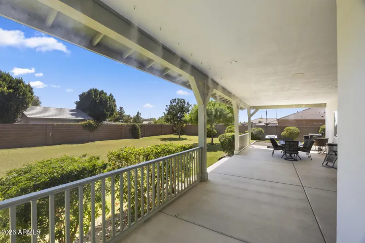 back yard