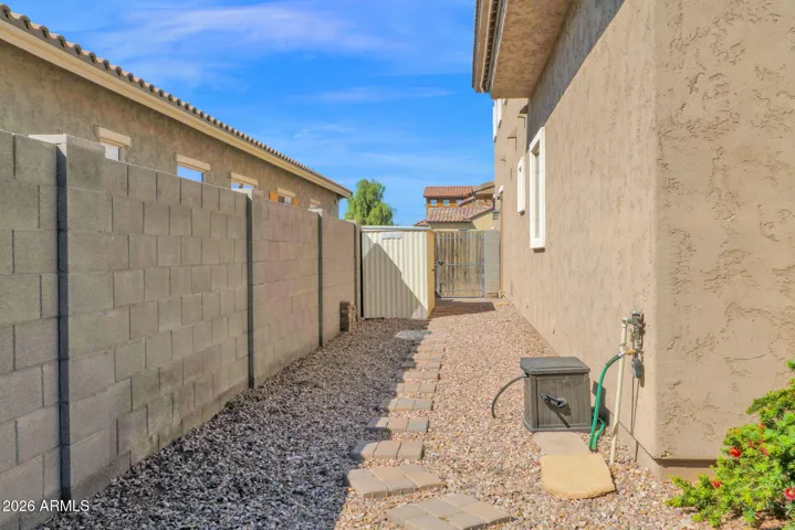 Side Yard & Shed