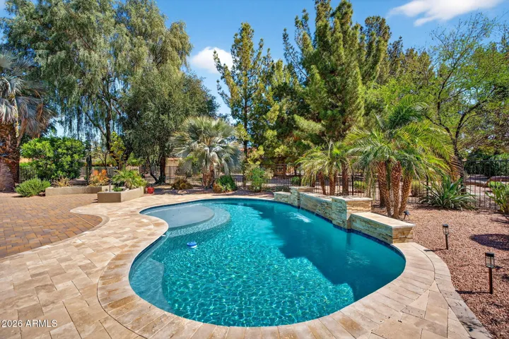 Backyard Pool View