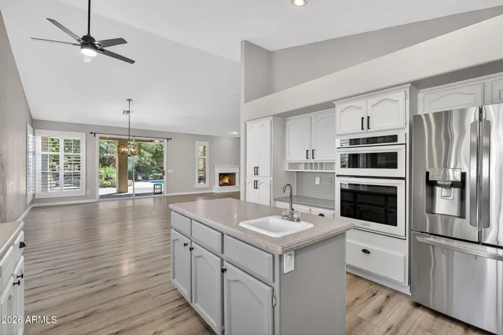 Kitchen to Living Area View