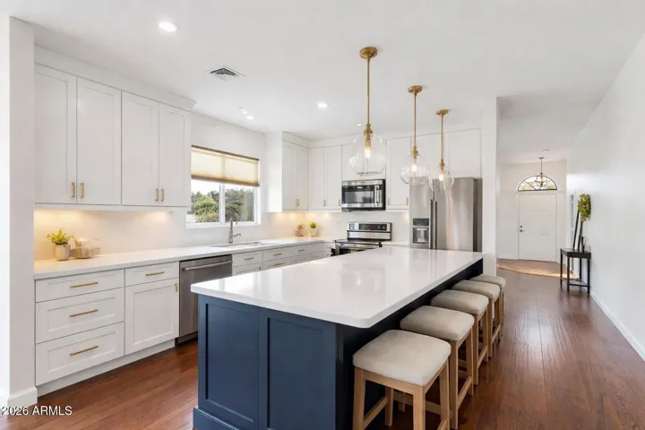 if the buyer prefers to change the color scheme at their expense after close of escrow, here is a virtual redecorating sample to give them an idea.