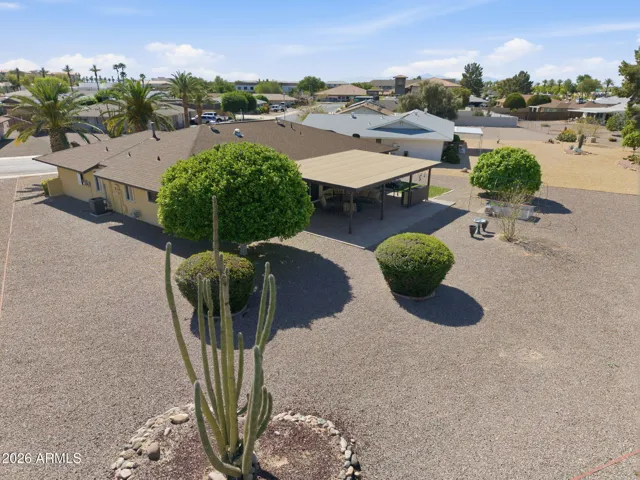 Oversized lot with large covered patio and privacy!