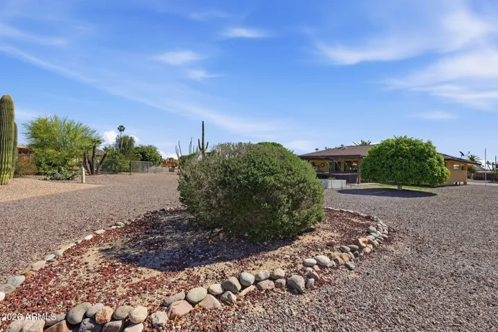 Oversized lot with large covered patio and privacy!