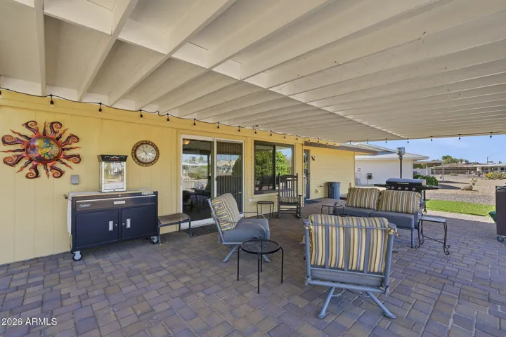 Oversized lot with large covered patio and privacy!