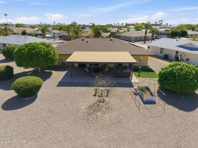 Oversized lot with large covered patio and privacy!