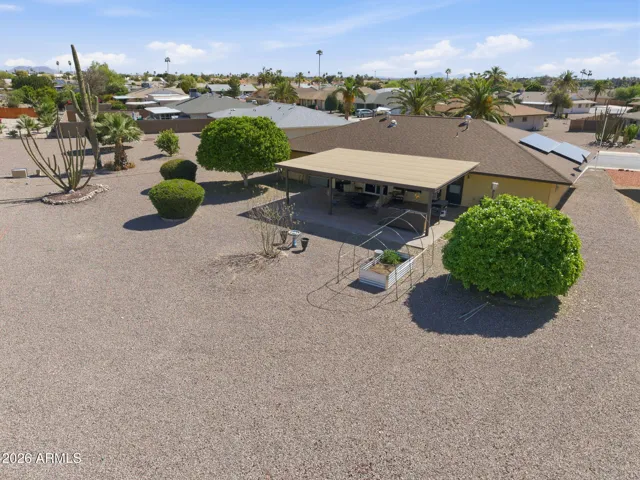 Oversized lot with large covered patio and privacy!