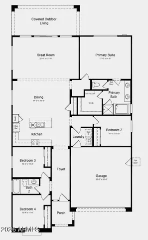 Additional Highlights Include: Paver front porch/driveway, alternate AC location with gate, and 8' interior doors.