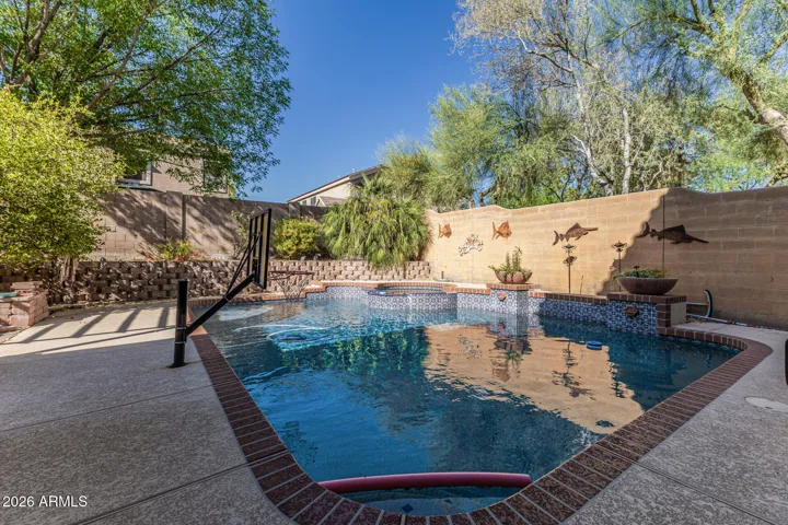 Heated pool