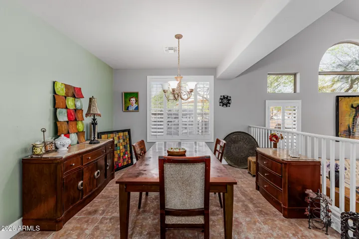 Formal Dining with plenty of natural light
