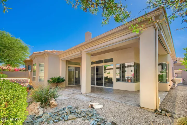 Very Private Backyard oasis zero scaped