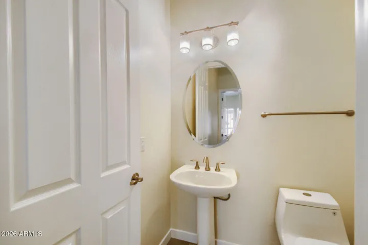 Half bath for guests