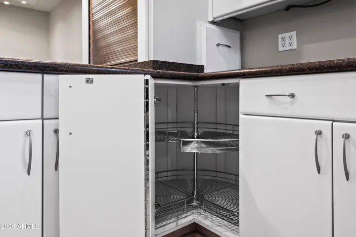 Built in organization in every cabinet!